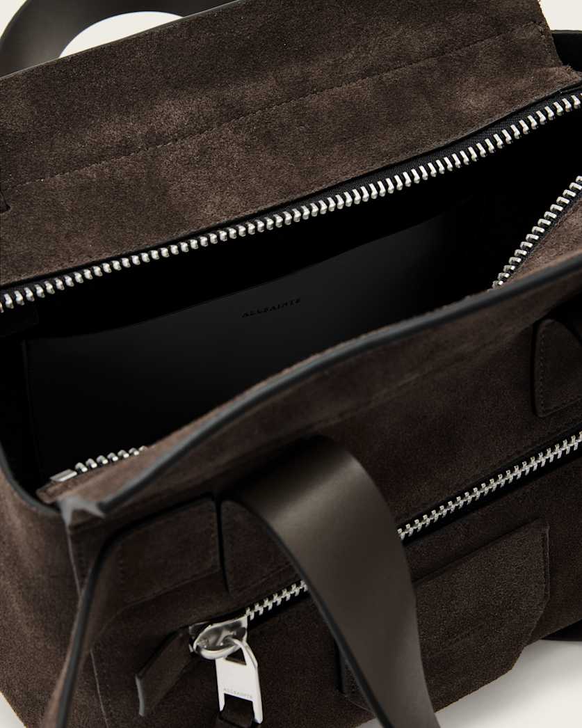 Perez Suede Mini Crossbody Bag