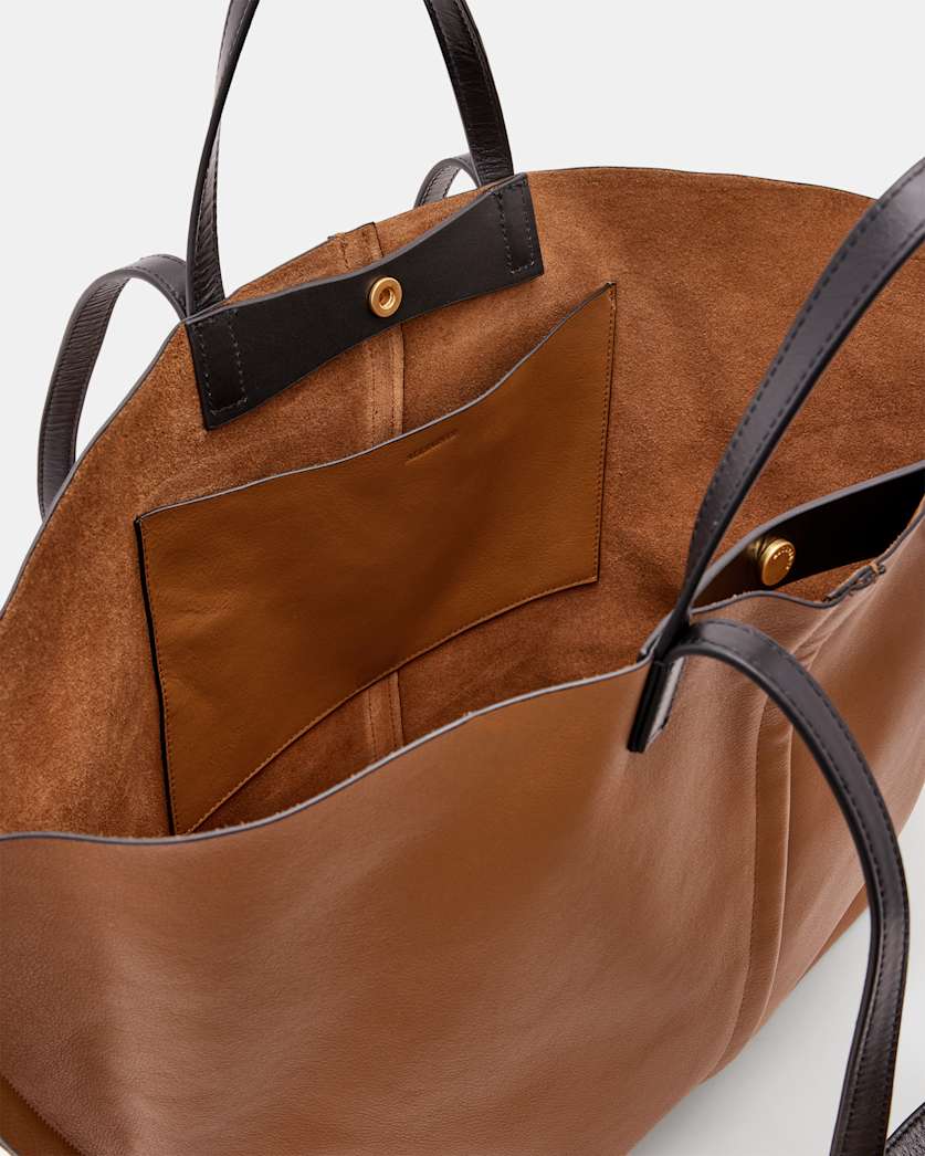 Phoenix Spacious Leather Tote Bag