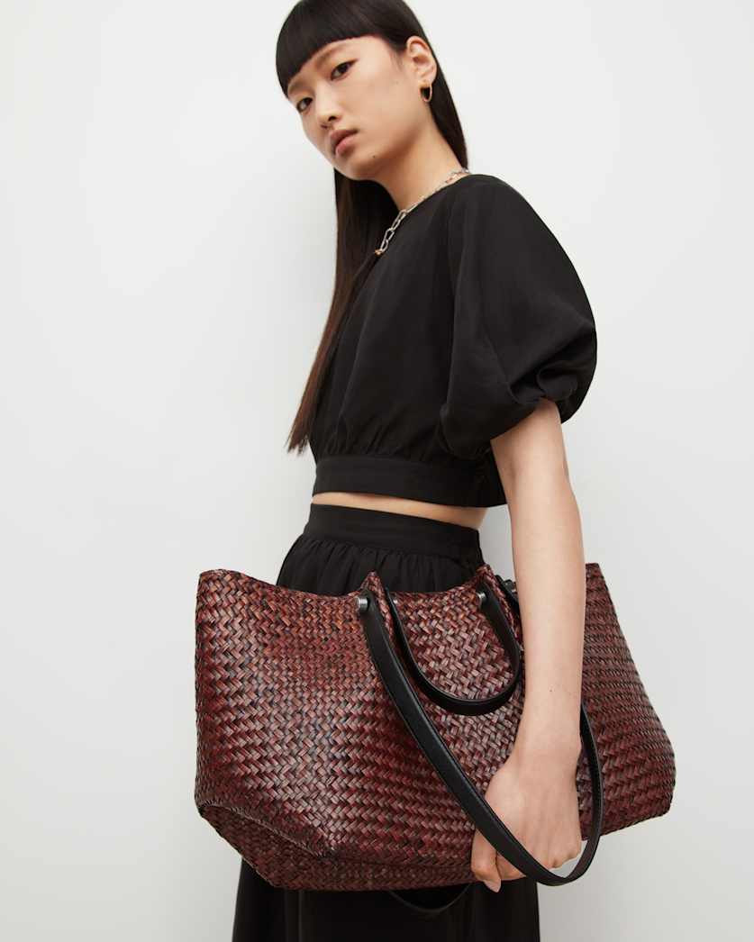 Allington Straw Tote Bag
