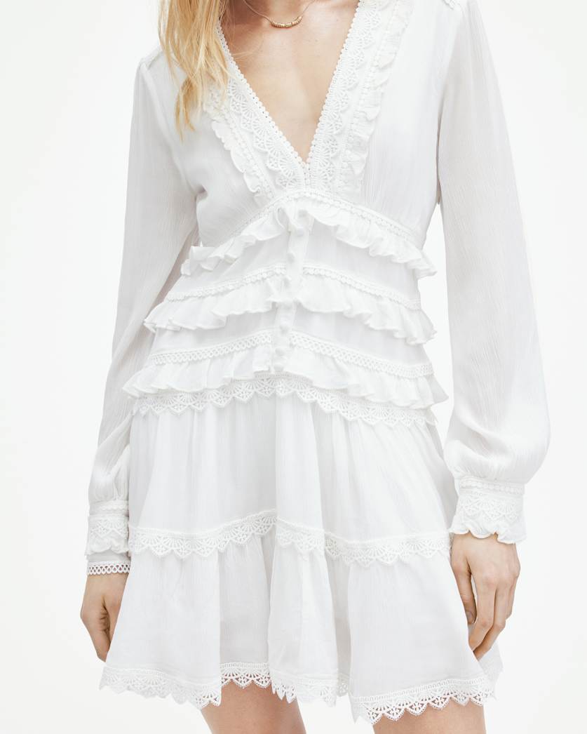 Zora Ruffle Mini Dress