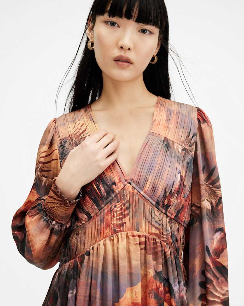 Estelle Colca Asymmetric Maxi Dress