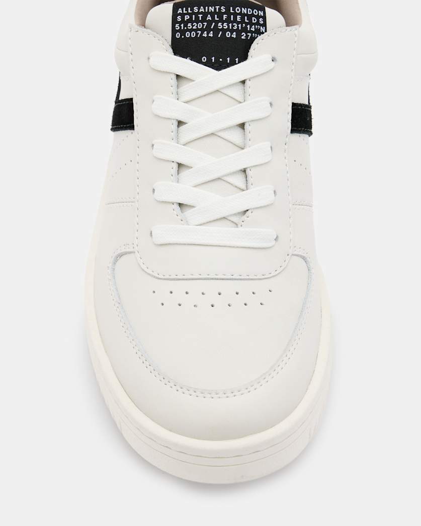 Vix Low Top Round Toe Leather Trainers