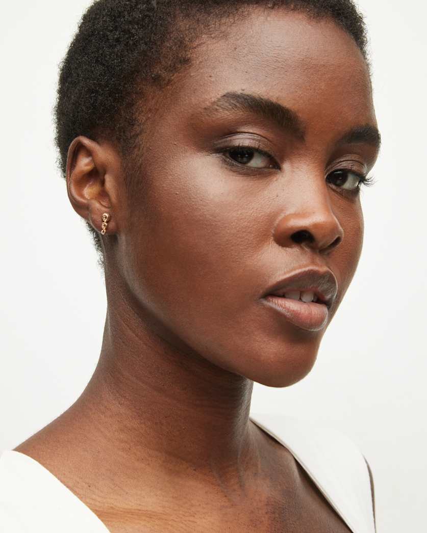 Dana Triple Stud Earrings