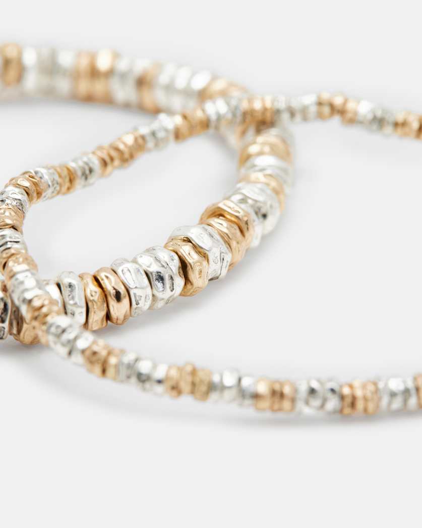 Hadley Two Tone Beaded Bracelet Set