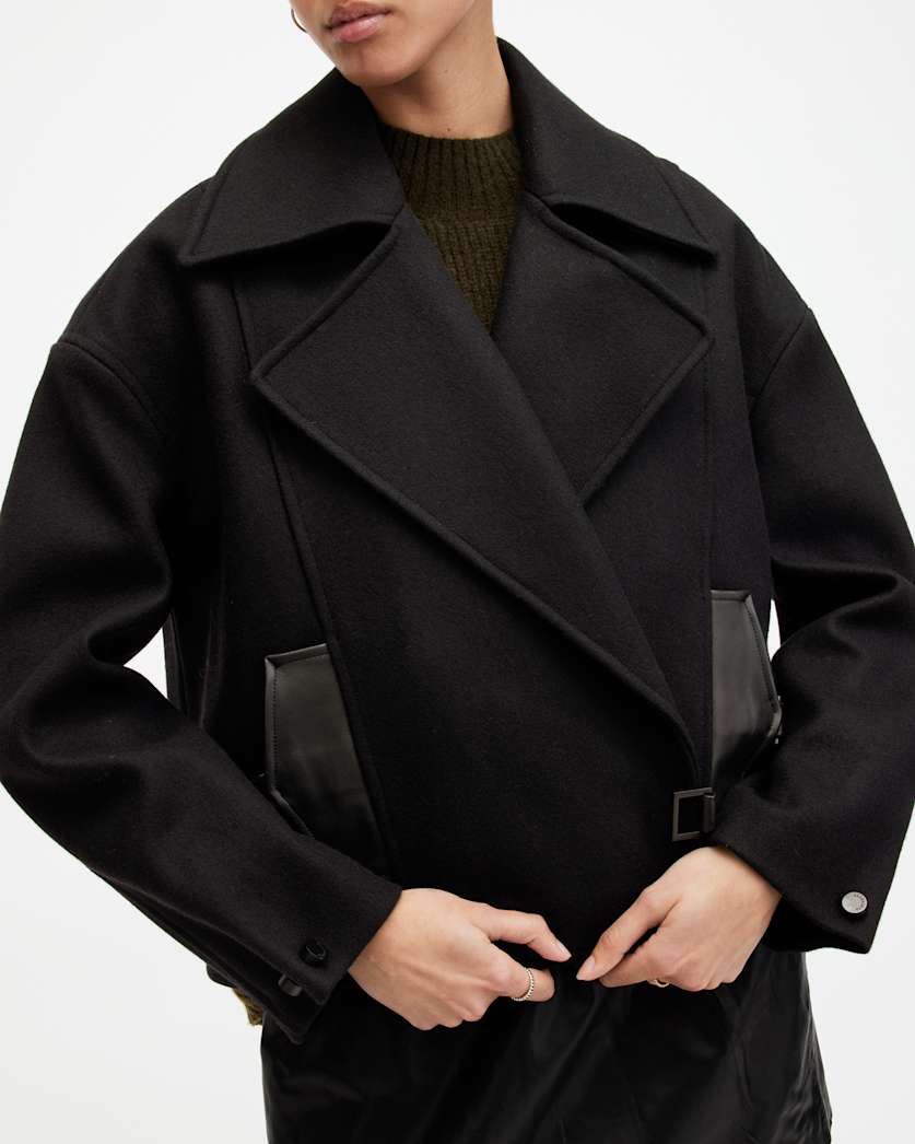 Cooper Oversized Cropped Jacket