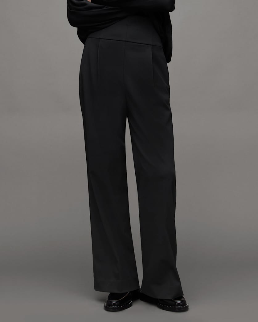 Comet High Waisted Wide Leg Trousers