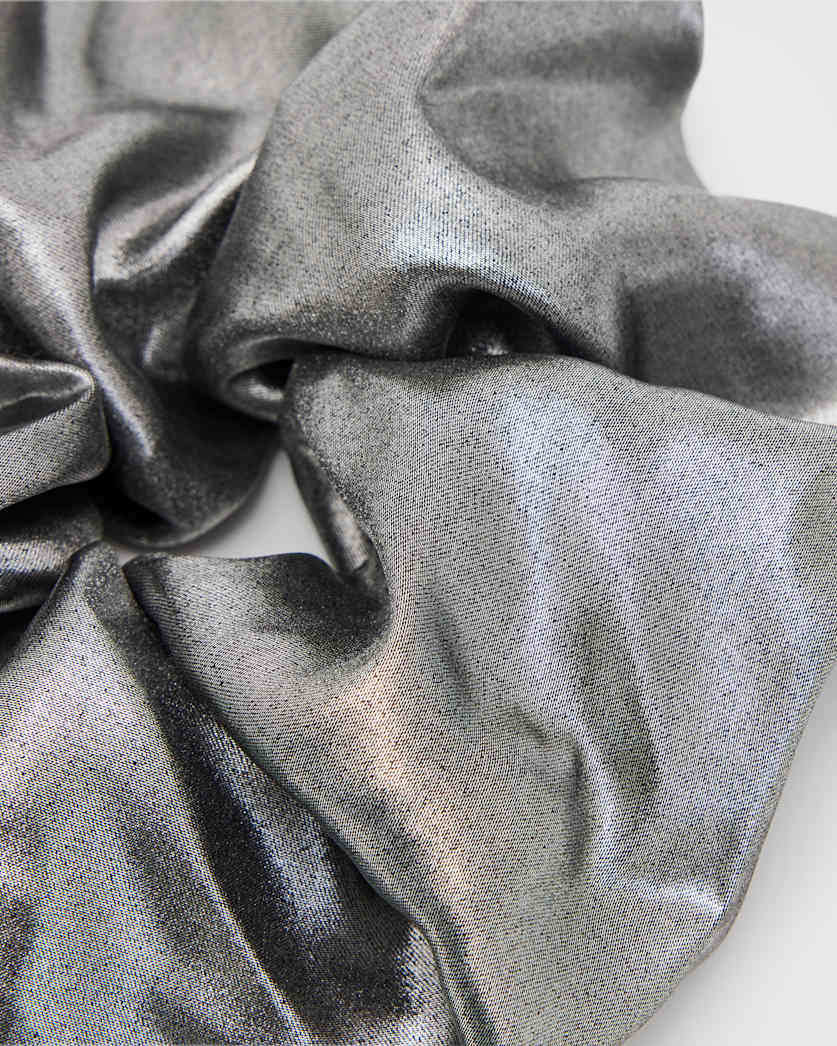 Metallic Oversized Scrunchie