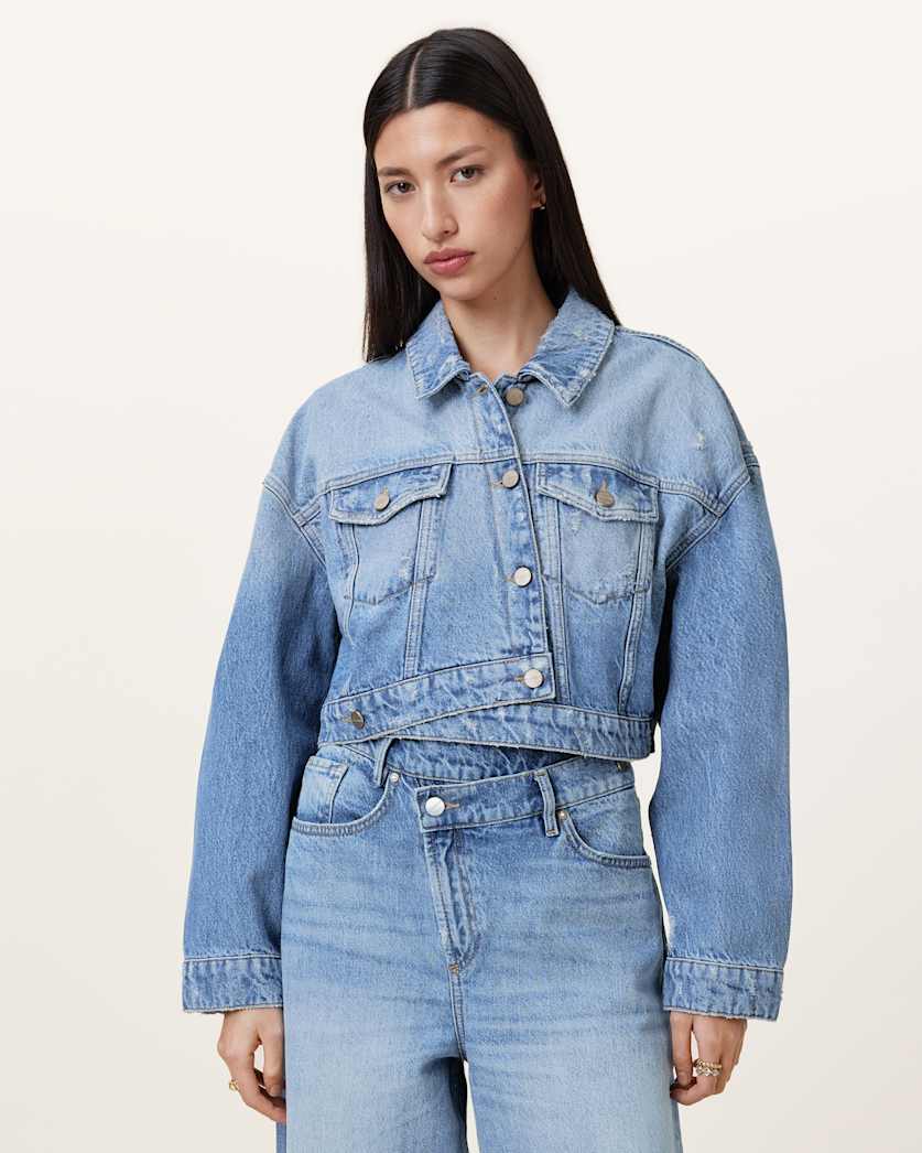 Aki Crossover Denim Jacket