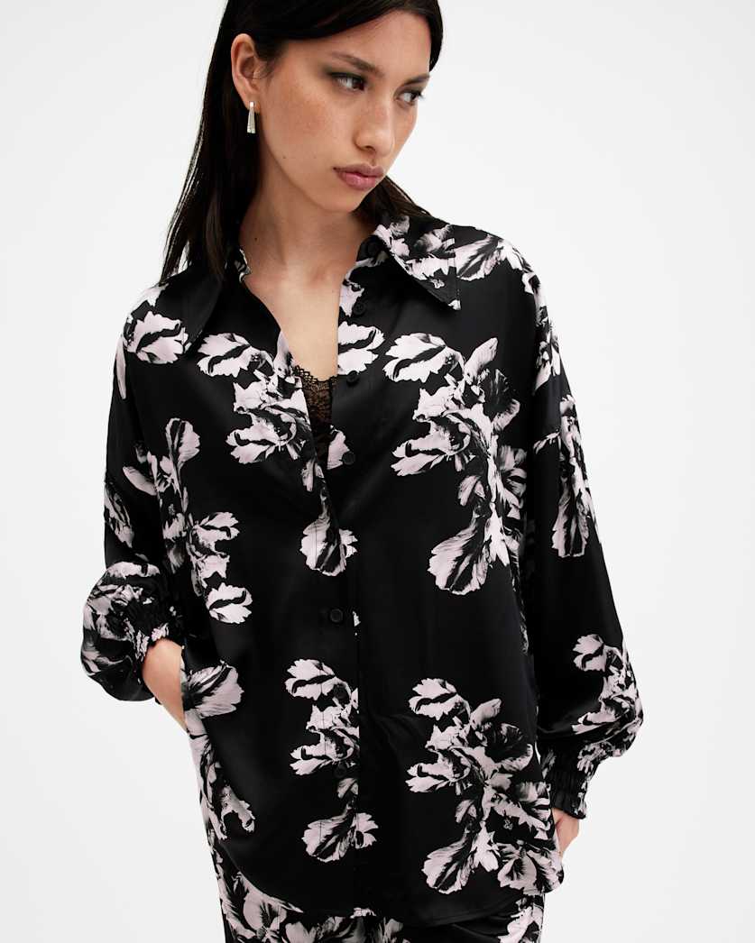 Charli Relaxed Fit Silk Blend Shirt