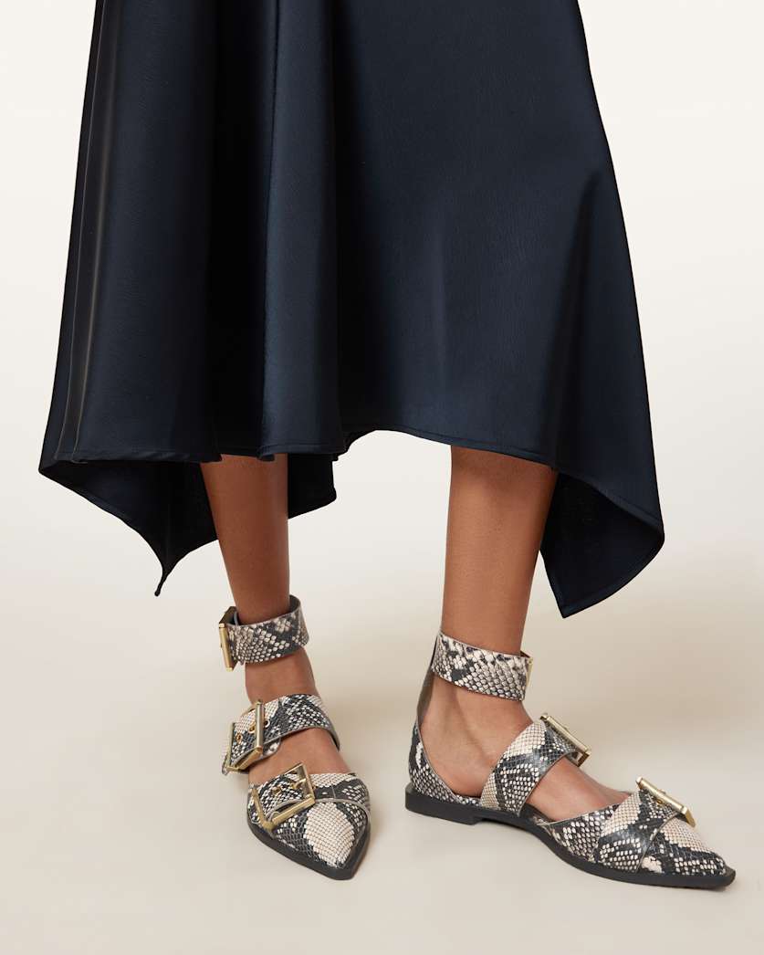 Sutton Leather Pointed Toe Shoes