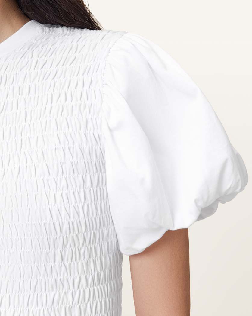 Dael Smocked Slim Top