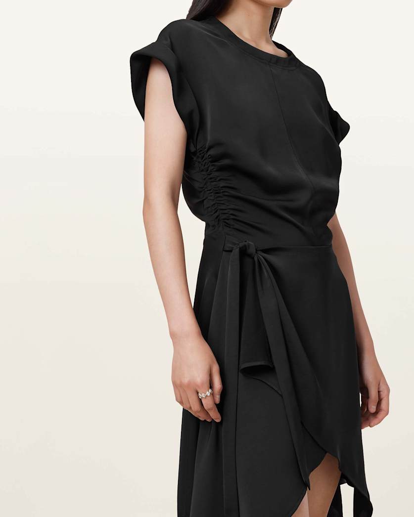 Riko Wrap Mini Dress