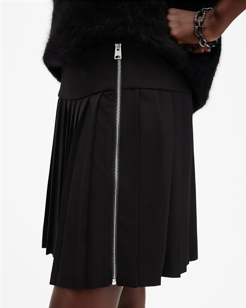 Kilter Wrap Over Mini Skirt