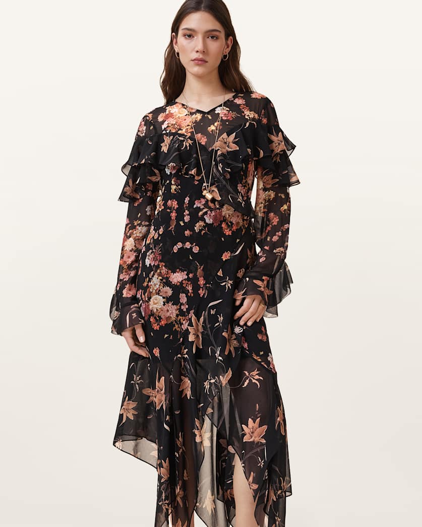 Fresca Floral Print Dress