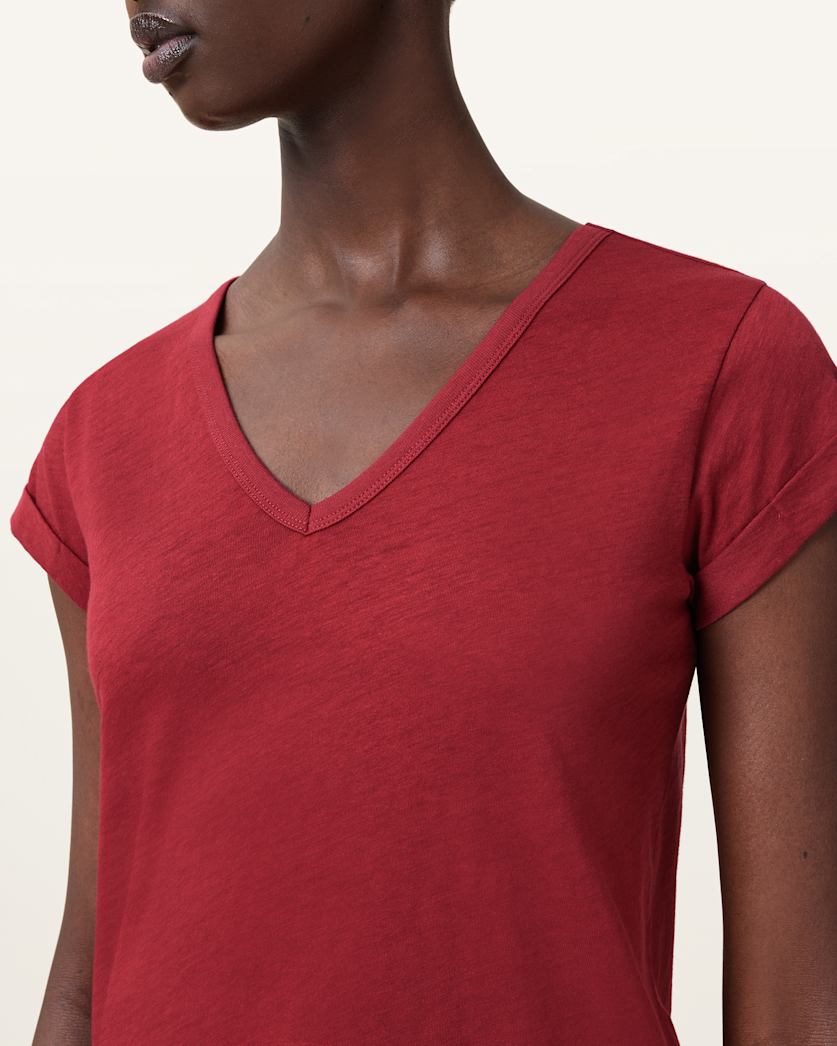 Anna V-Neck Short Sleeve T-Shirt