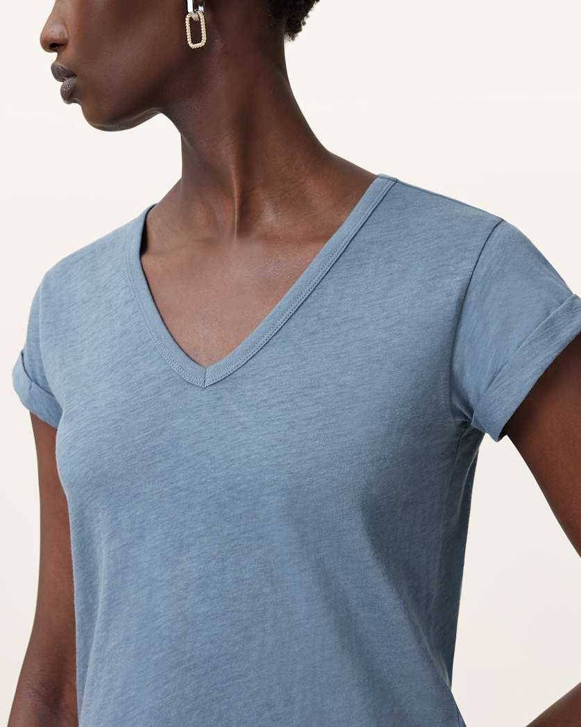 Anna V-Neck Short Sleeve T-Shirt