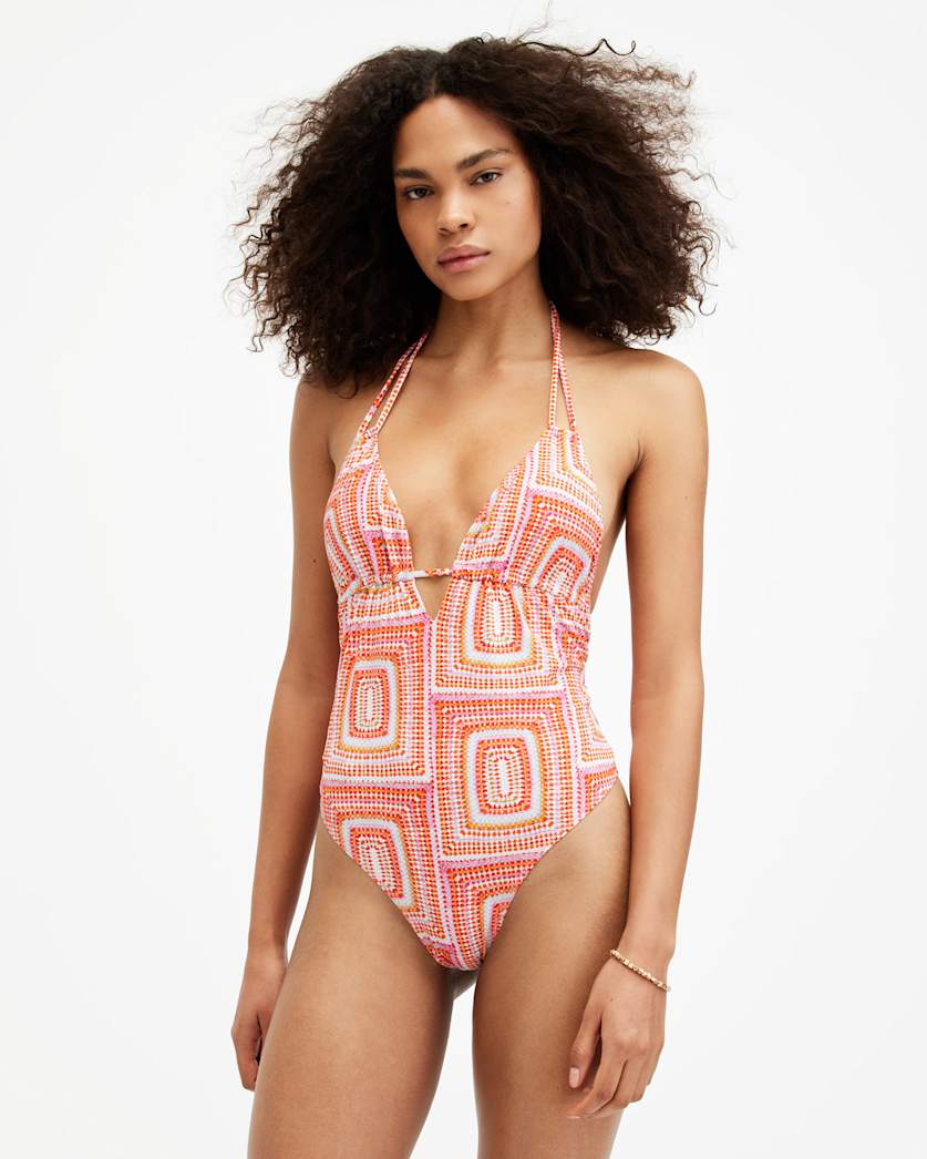 Erica Adjustable Halterneck Swimsuit