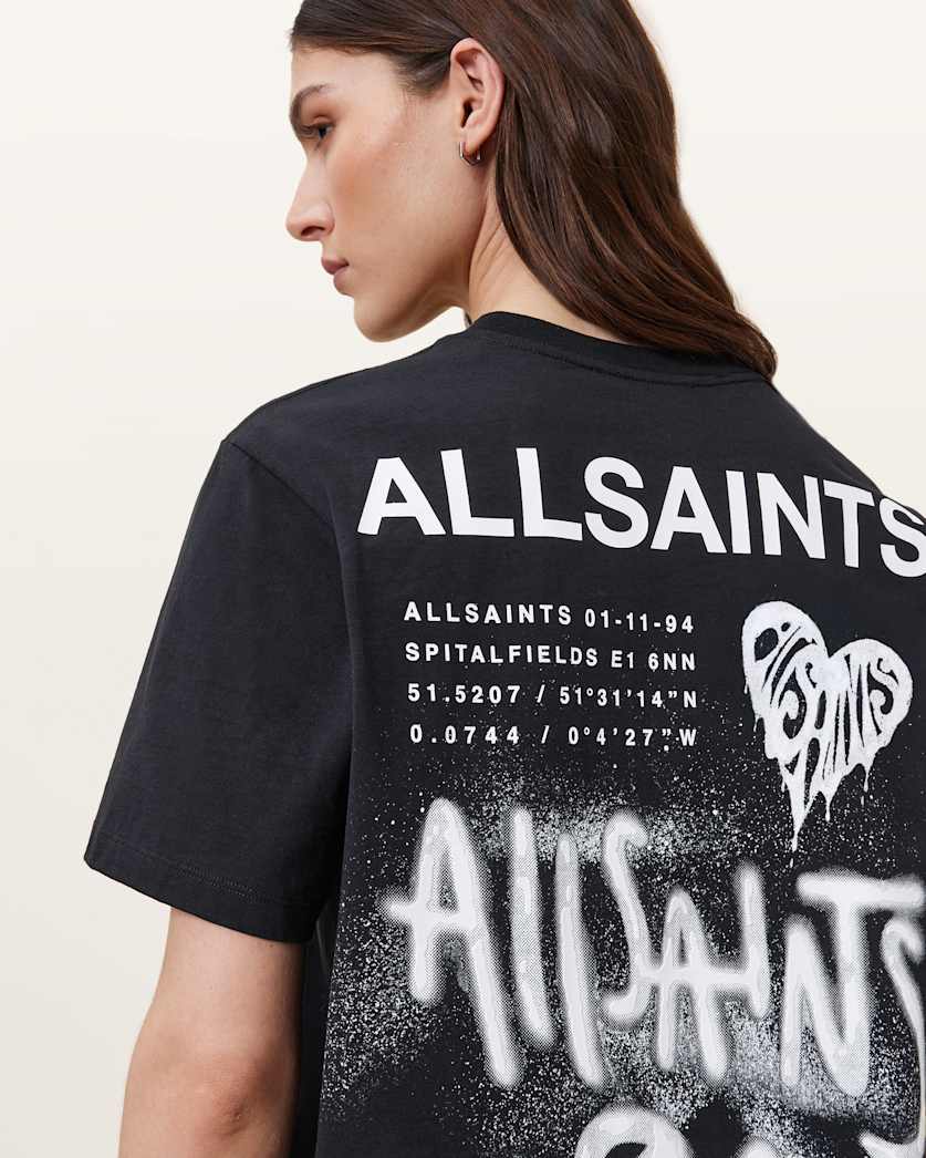Poster Graphic Boyfriend T-Shirt