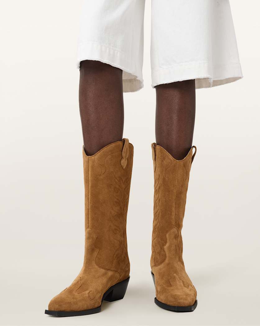 Dolly Western Leather Boots