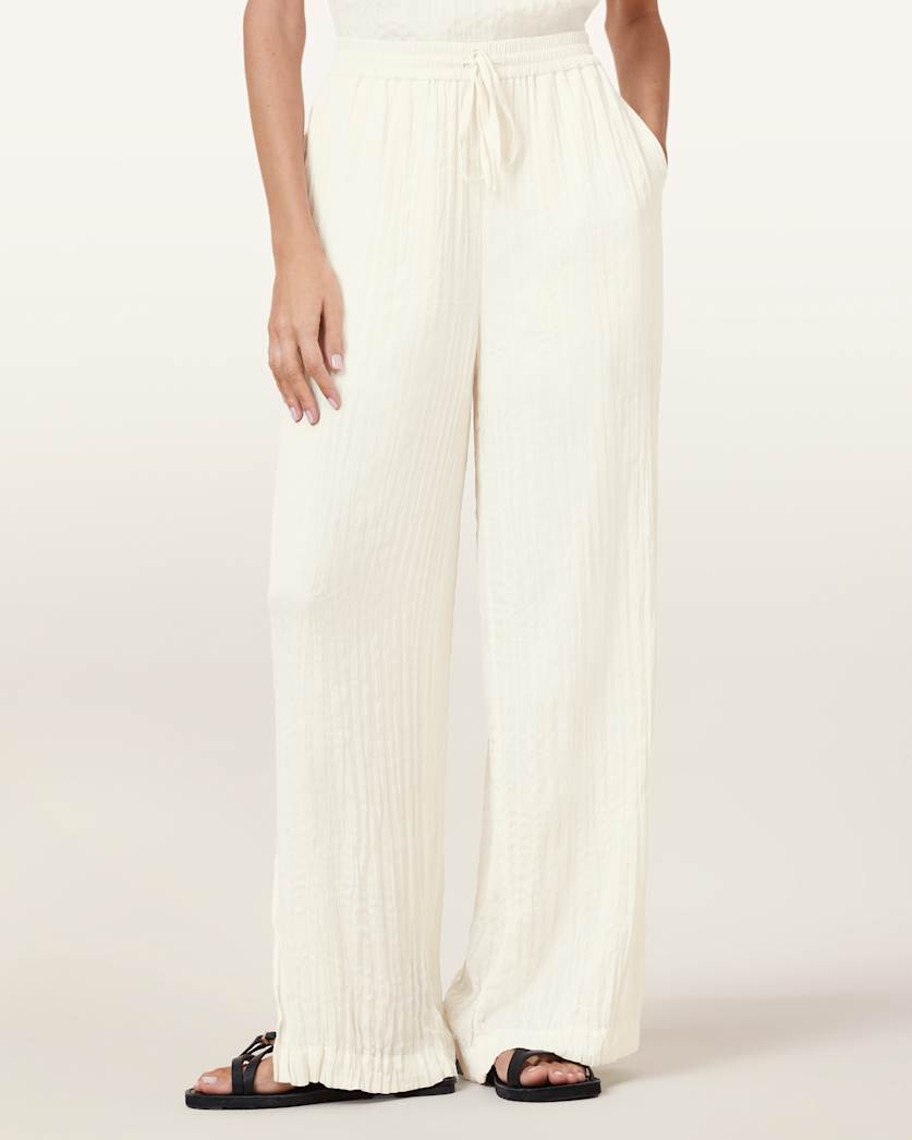 Caramin Crinkle Leg Trousers