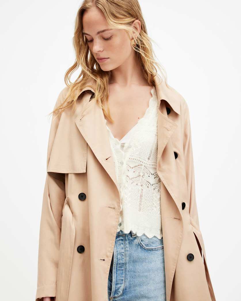 Kikki Oversized Trench Coat
