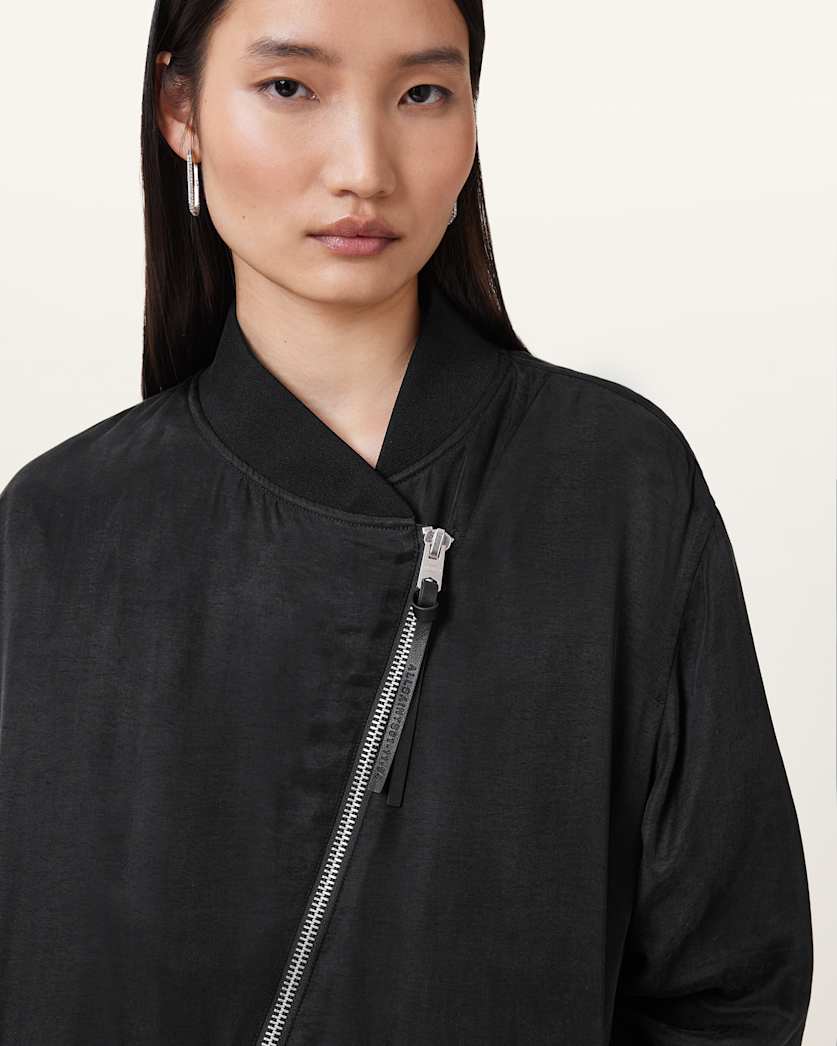 Avril Relaxed Fit Bomber Jacket