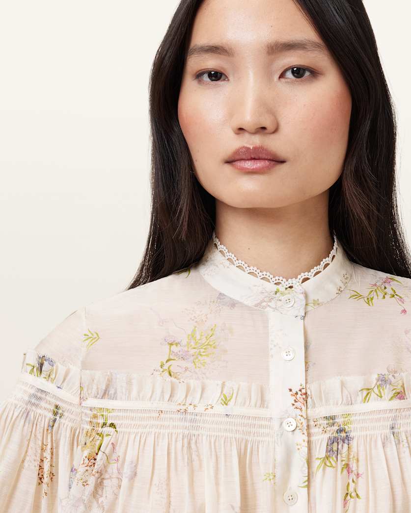 Delphine Floral Print Shirt
