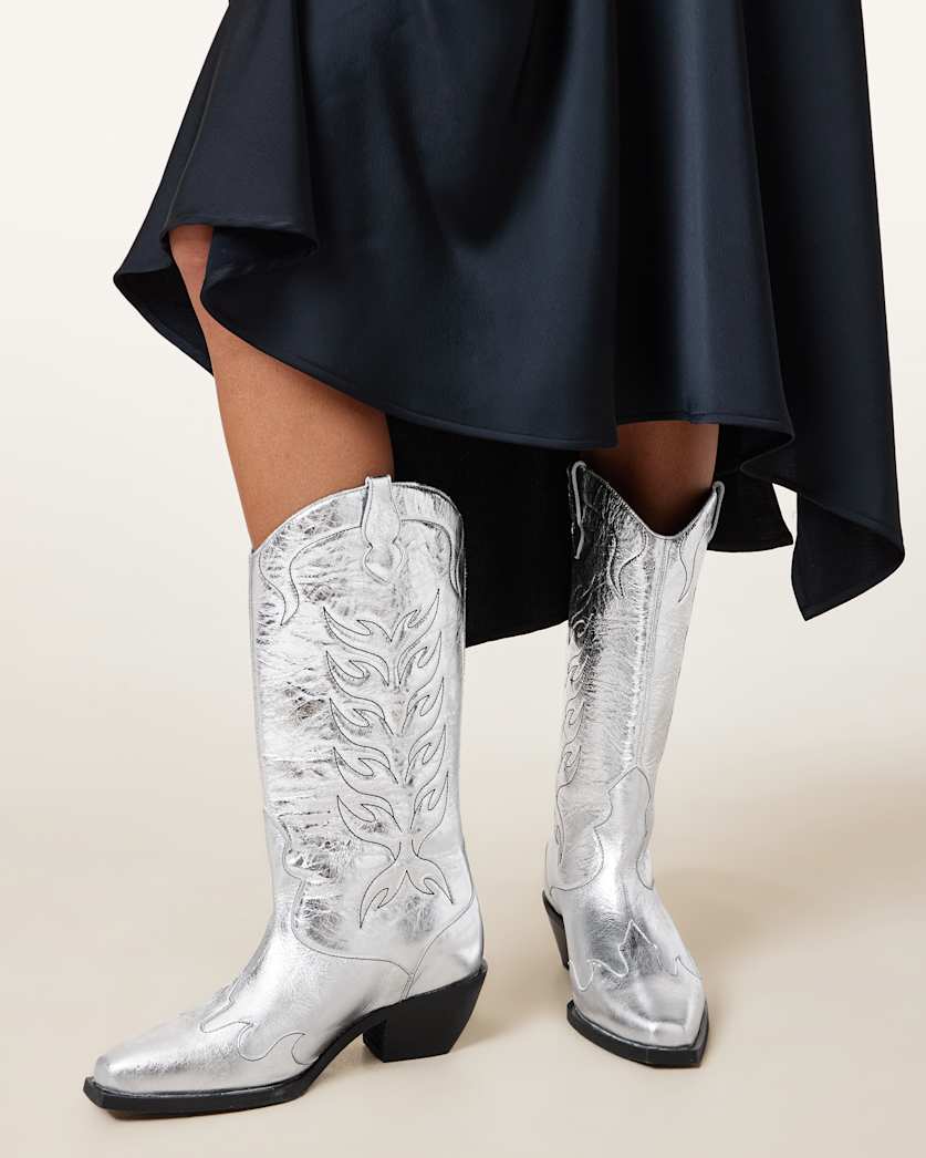 Dolly Western Leather Boots