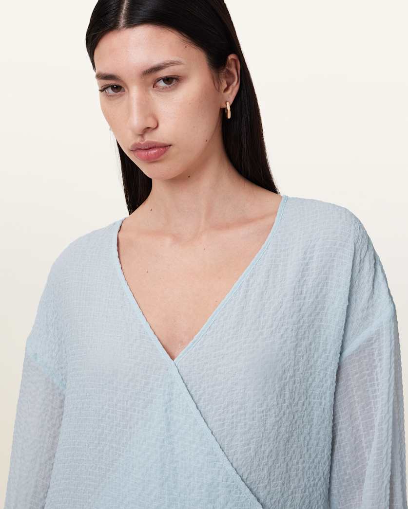 Penny Seersucker Top