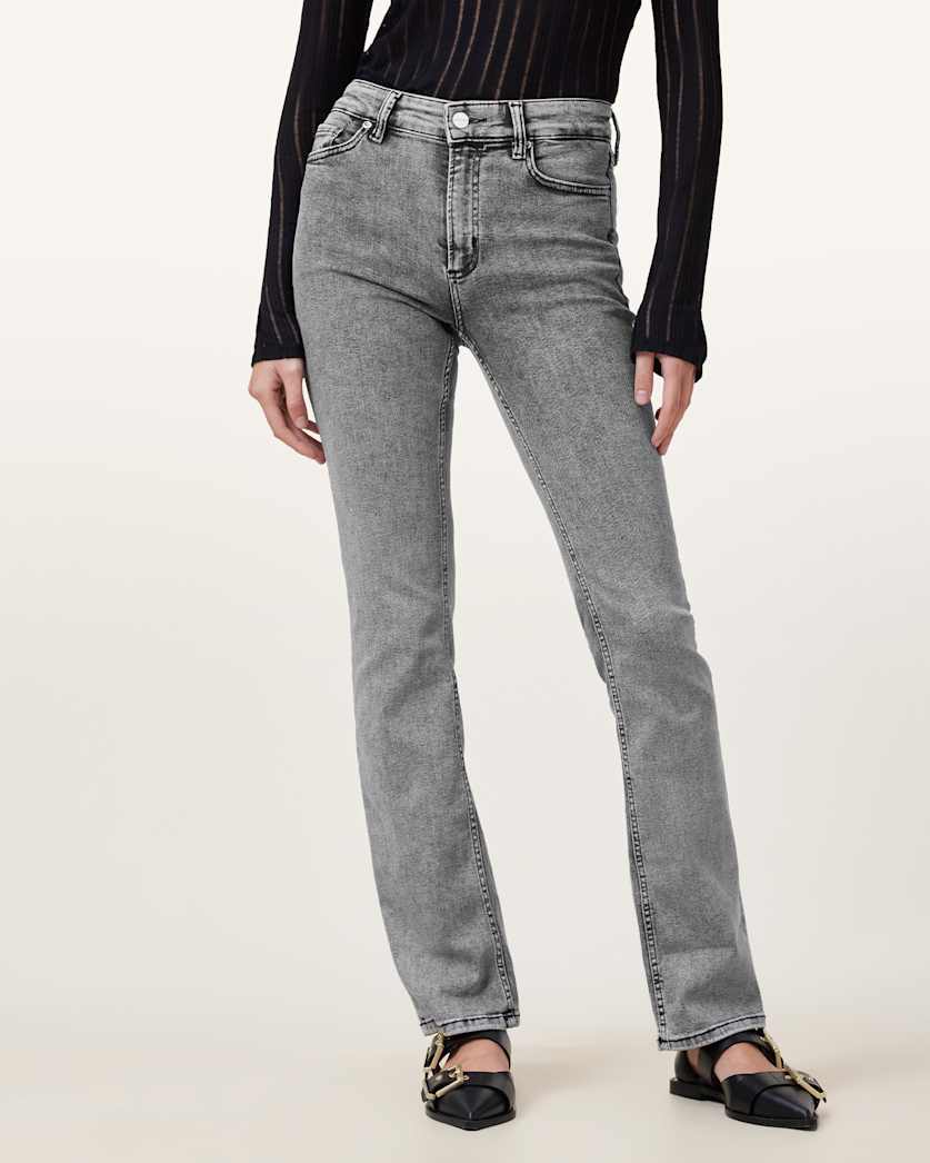 Haldan Slim Bootcut Denim Jeans