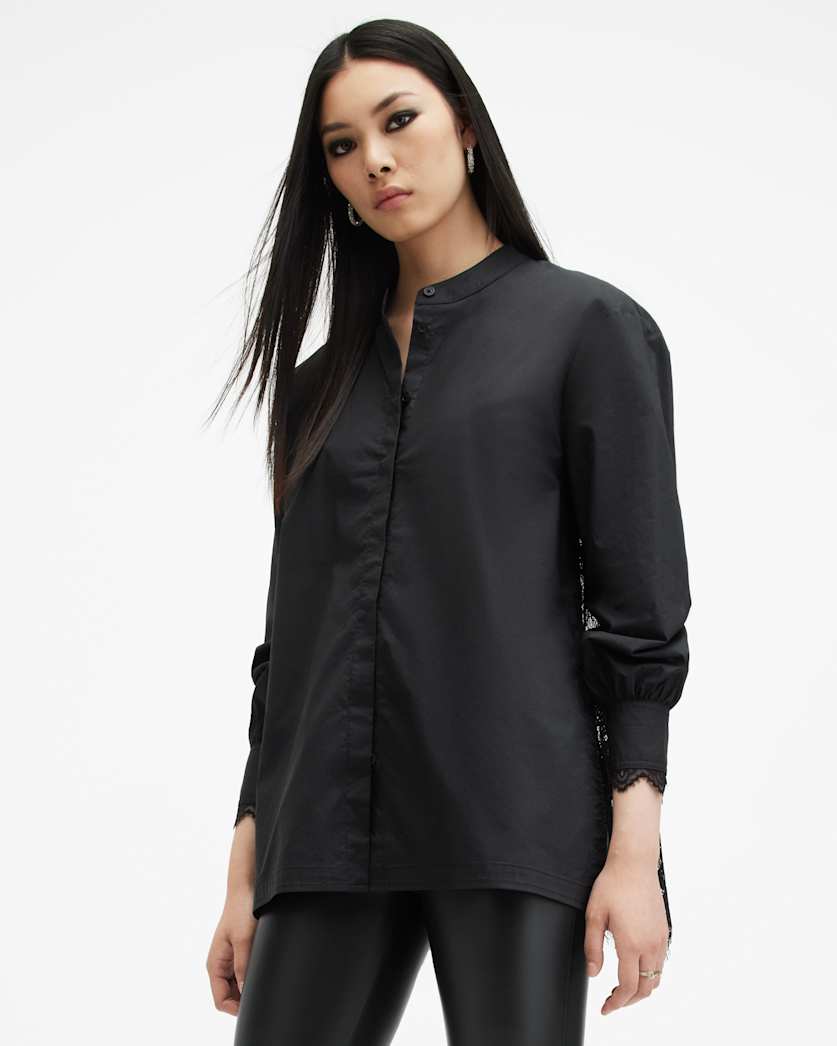 Ethel Lace Trim Shirt