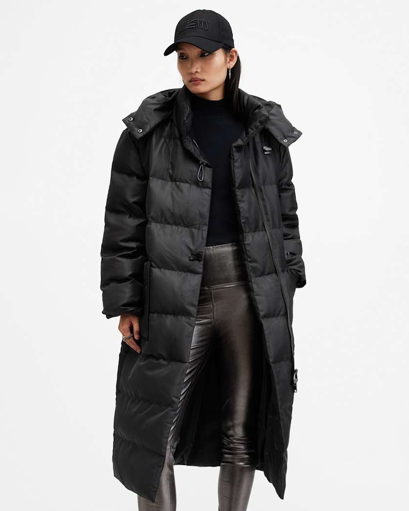 Allana Funnel Neck Recycled Puffer Jacket