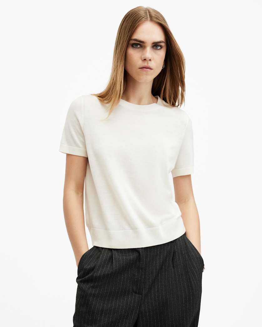 Bern Crew Neck Merino Wool T-Shirt