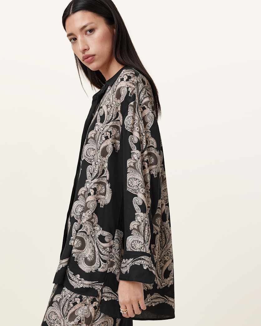 Bernie Printed Relaxed Fit Shirt