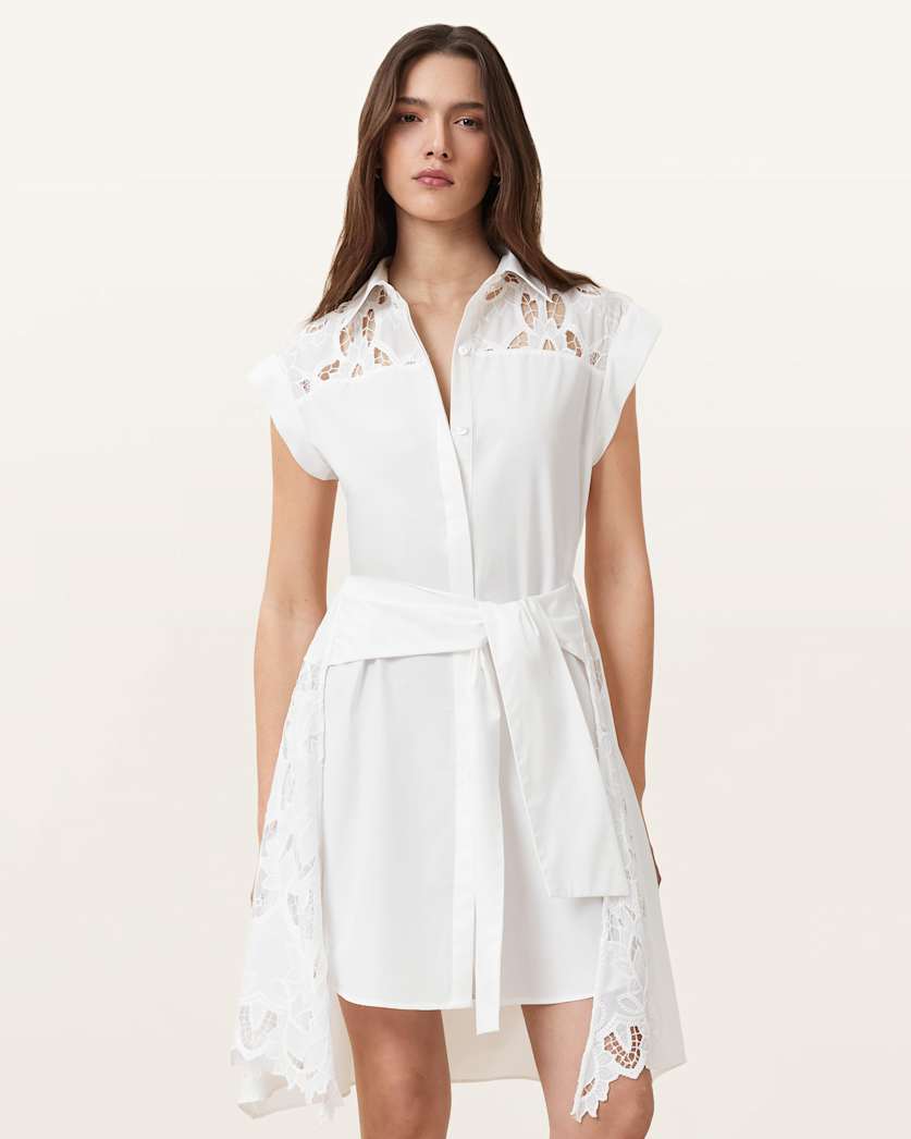 Zola Broderie Anglaise Mini Dress