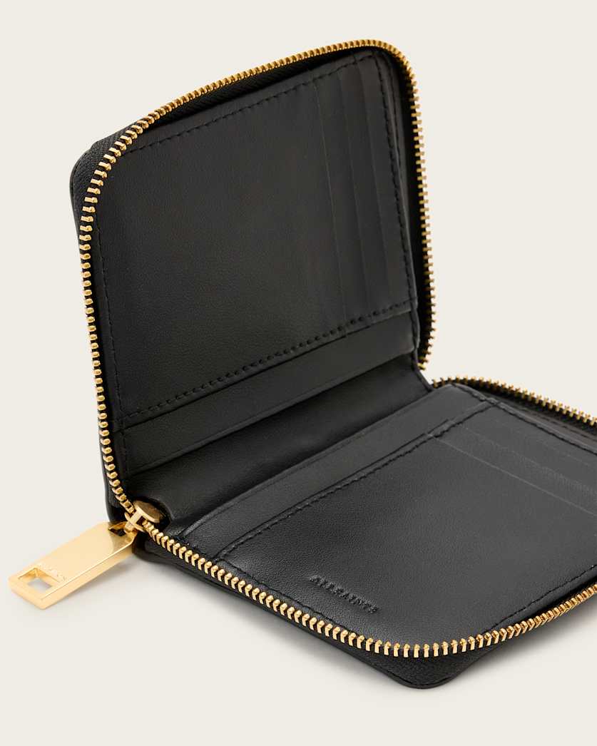 Lena Leather Zip Wallet