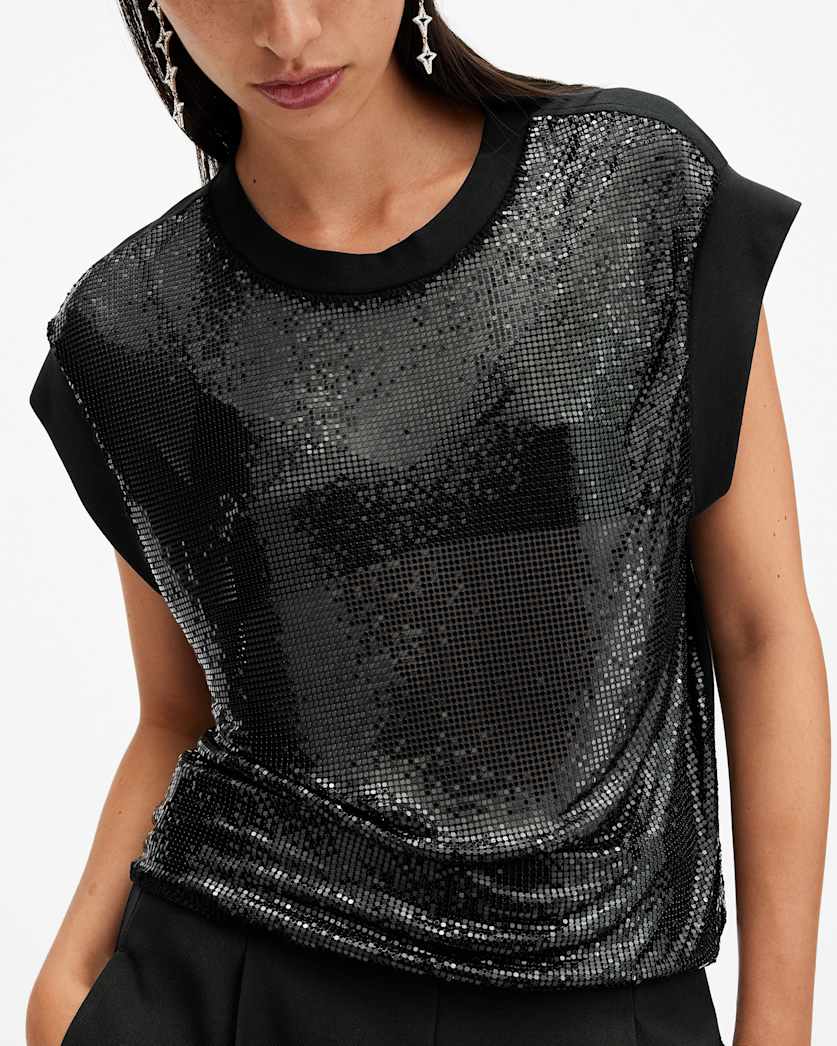 Shane Chain Mail Top