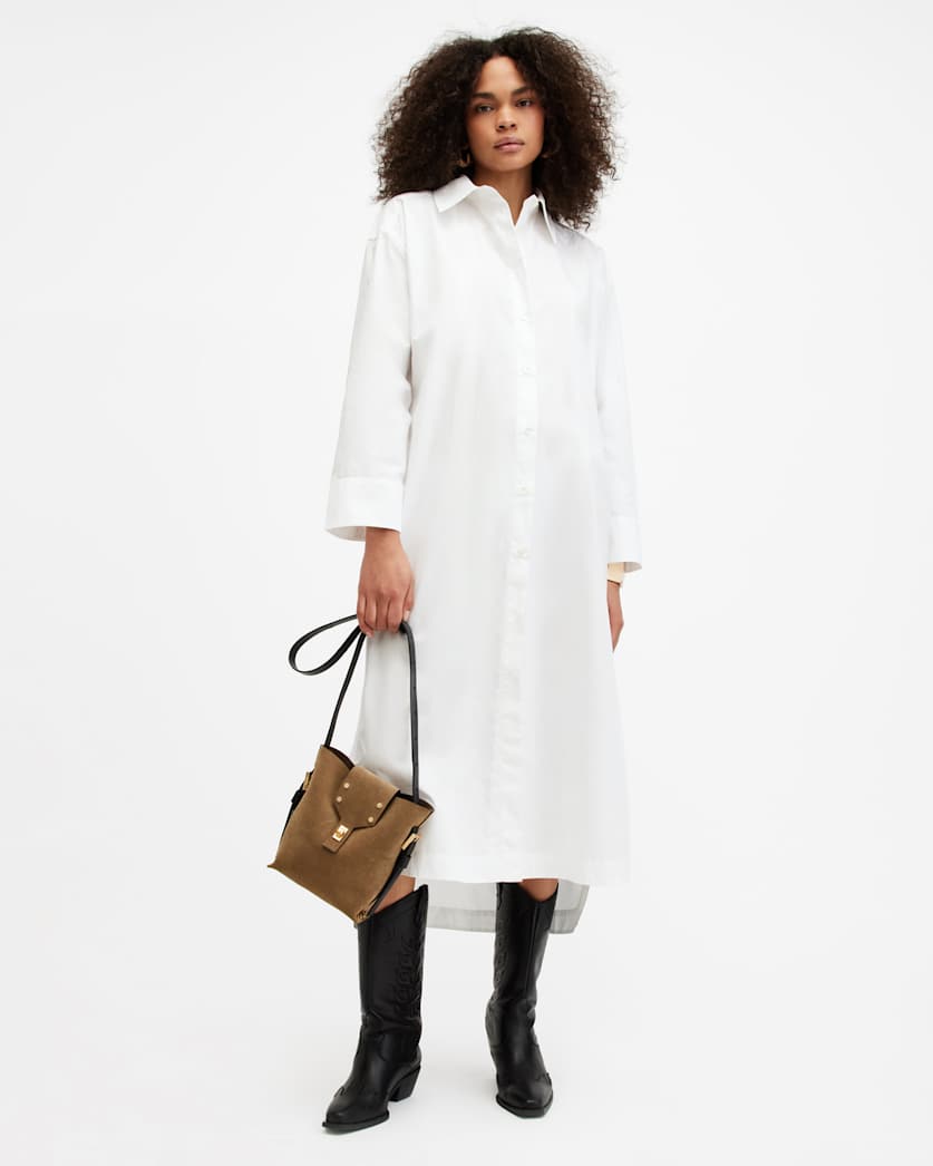 Imogen Maxi Shirt Dress