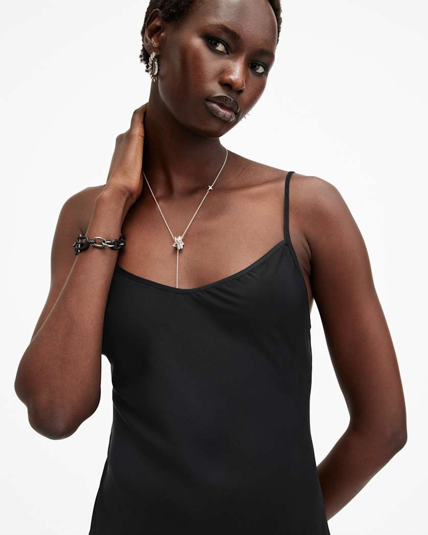 Bryony V-Neck Maxi Slip Dress