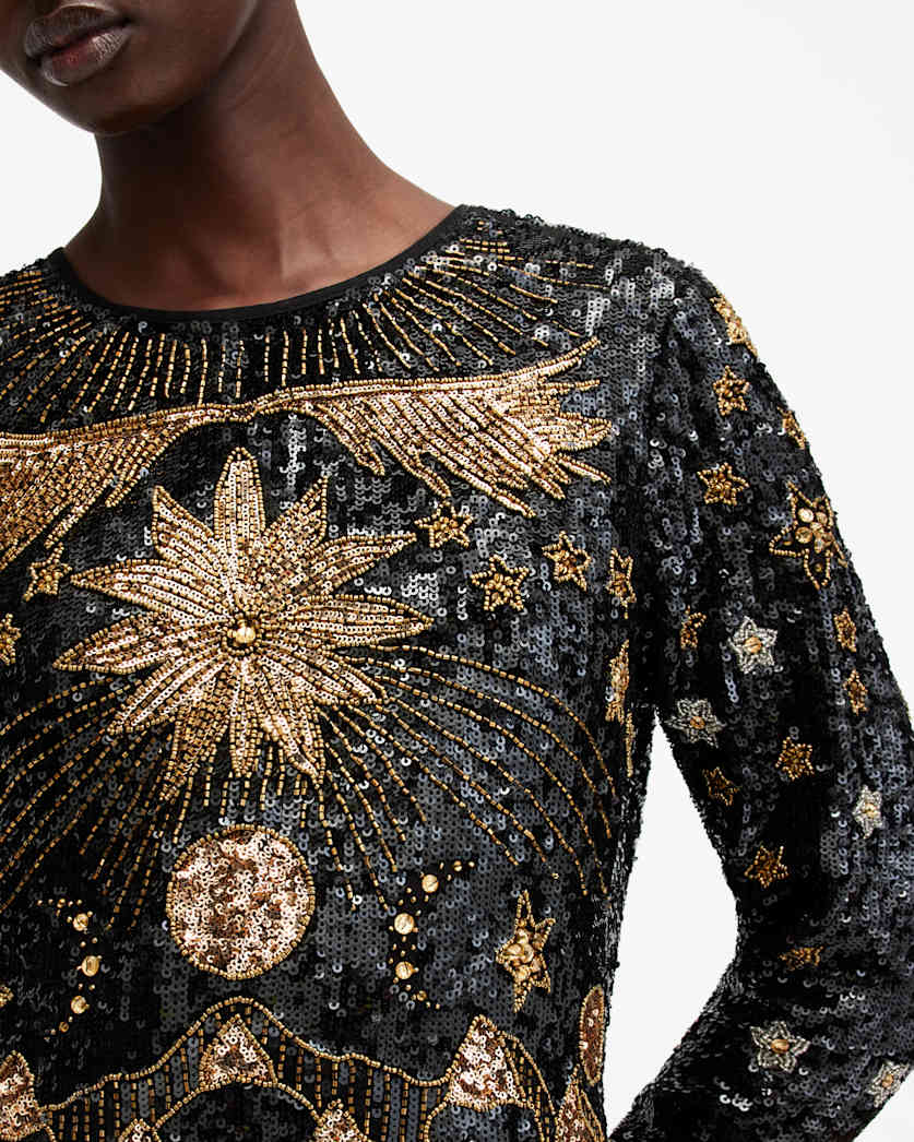 Noushka Embellished Maxi Dress