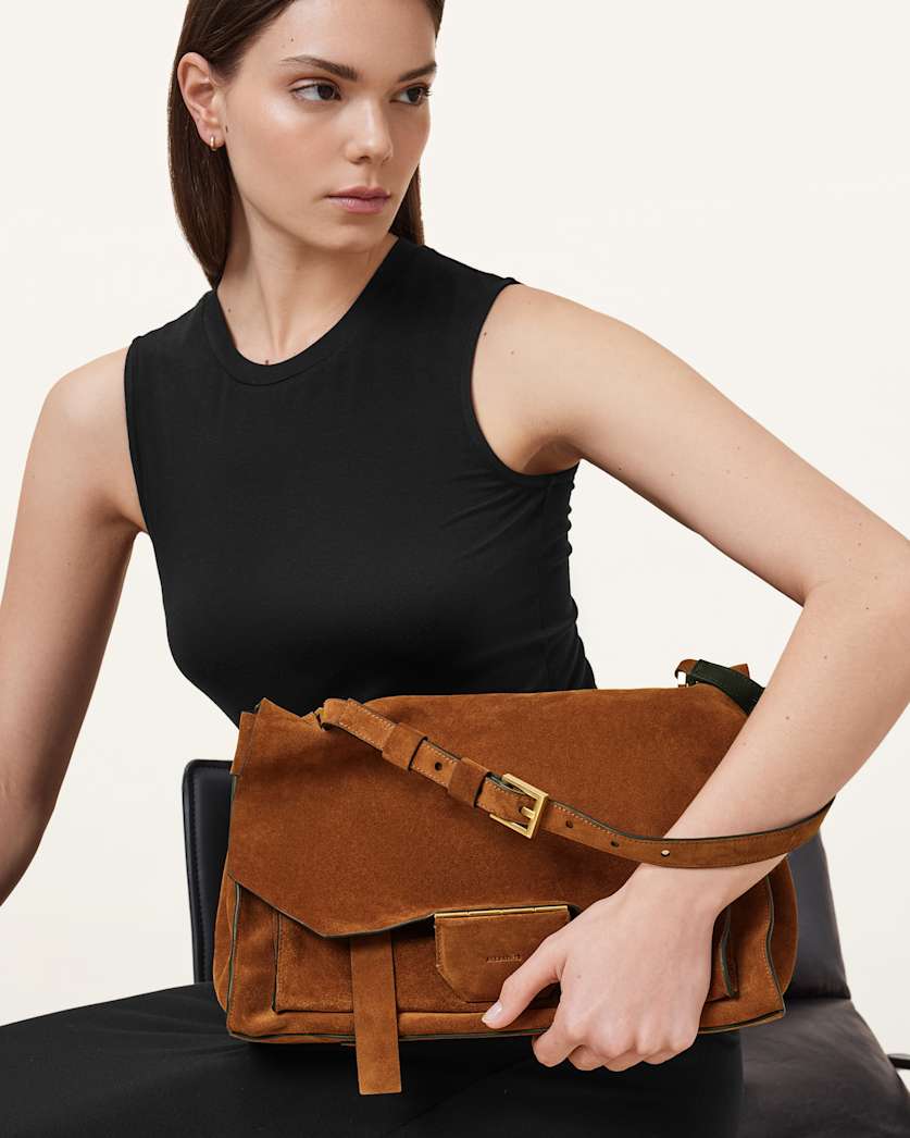 Ursa Suede Satchel