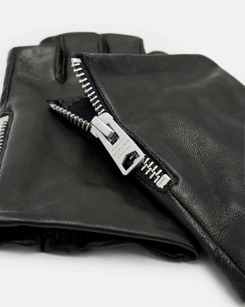 Charly Leather Fingerless Gloves