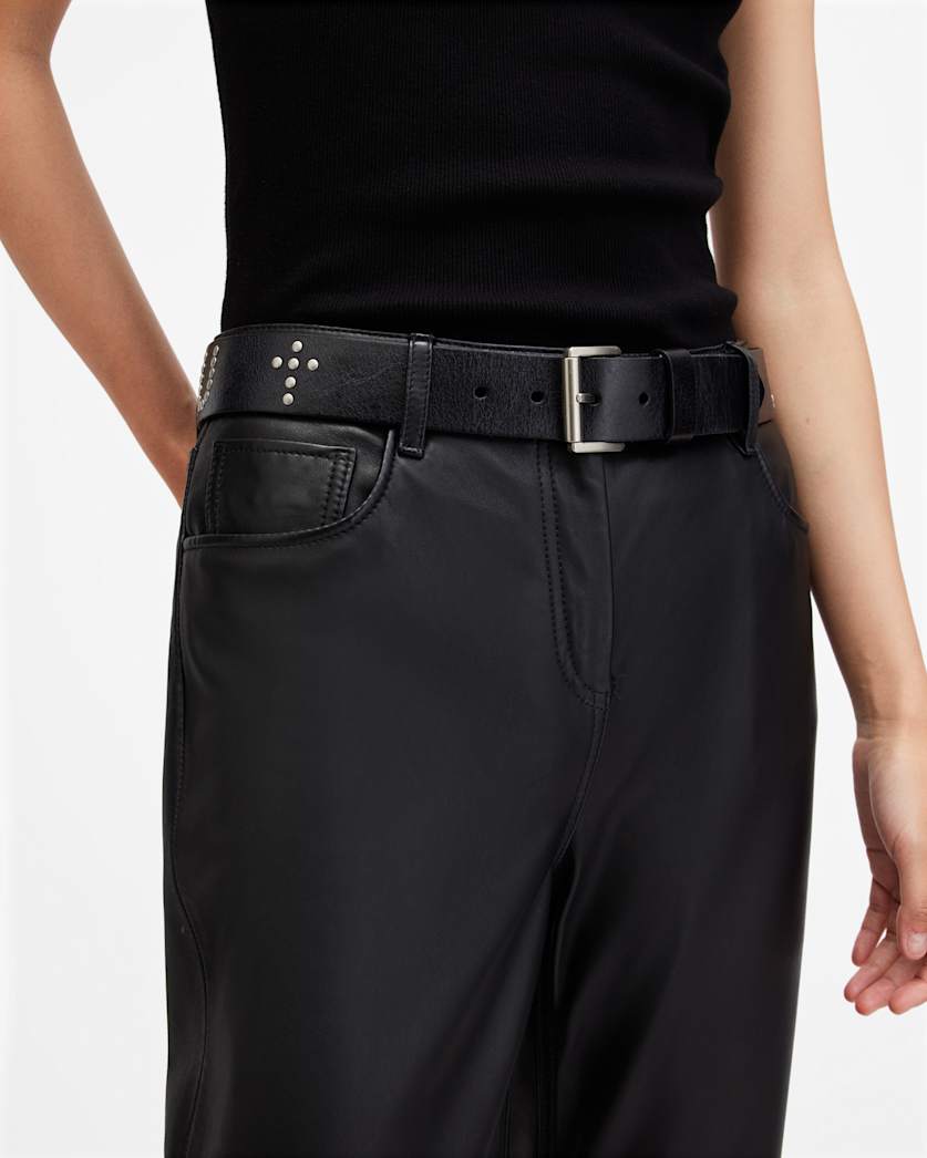 Jesus Loves Studded Belt