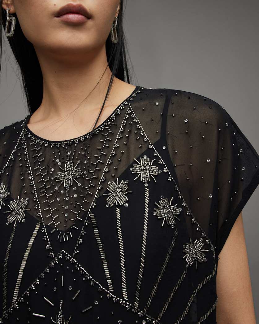 Etta Embellished Maxi Dress