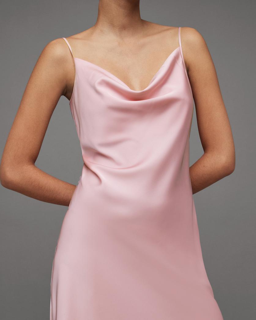 Hadley Cowl Neck Midi Slip Dress