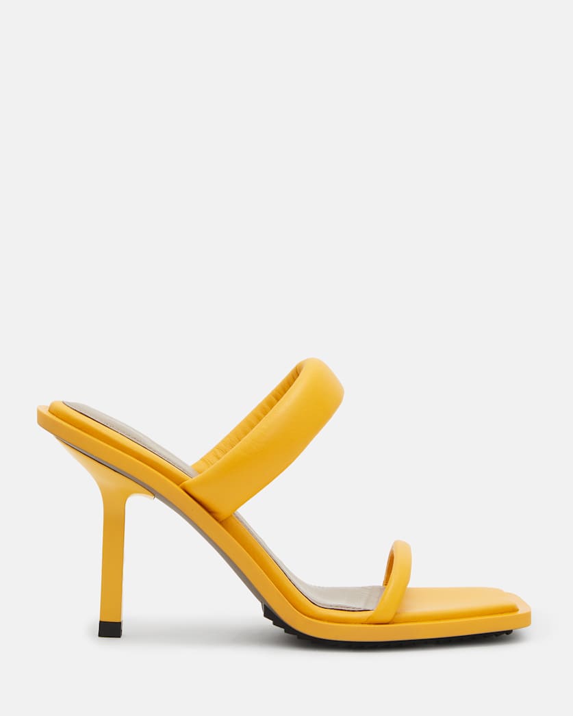 Ava Leather Heeled Sandals