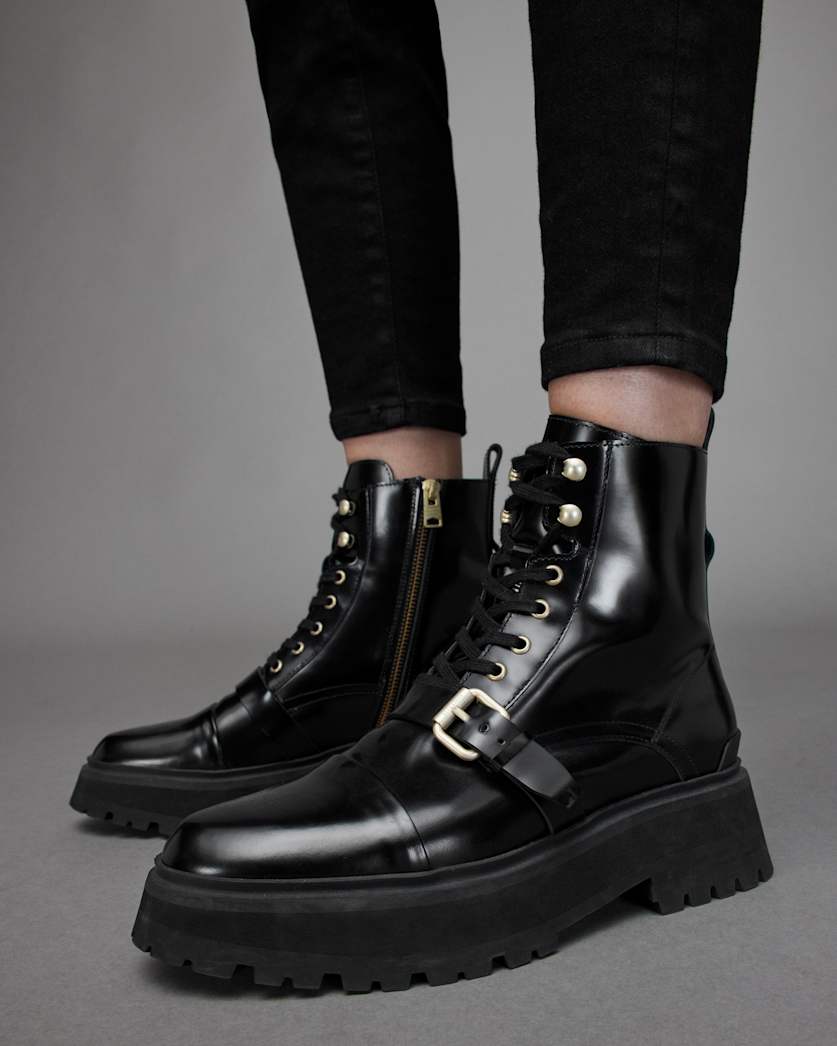 Stellar Leather Boots