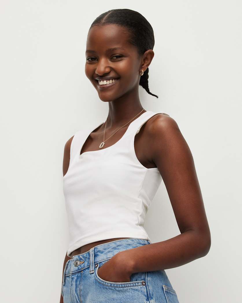 Tamie Sleeveless Stretch Tank Top
