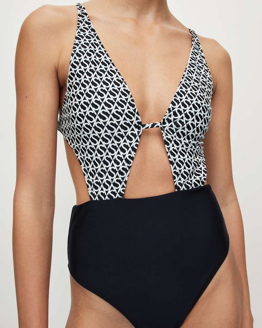 Petra Monogram Swimsuit
