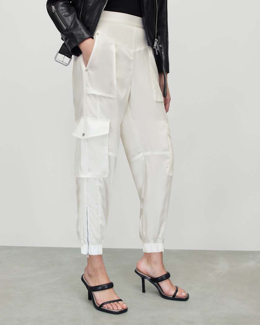 Astarte High-Rise Tapered Cargo Trousers